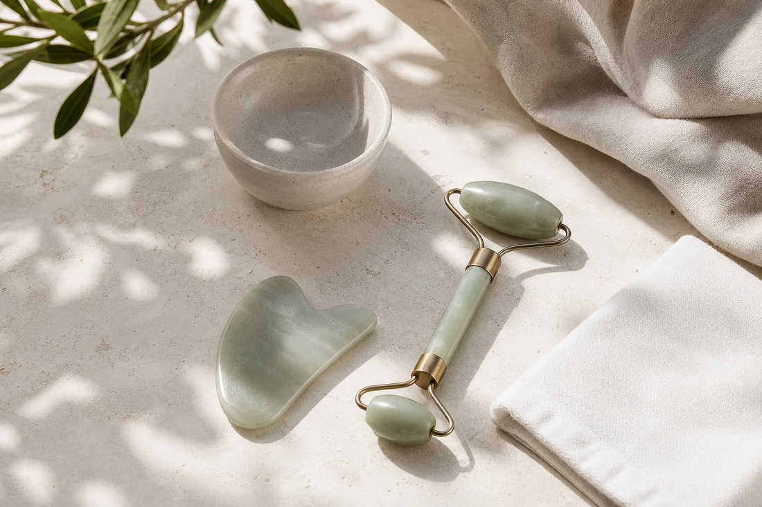 A Five-Minute Gua Sha Ritual for Morning Puffiness