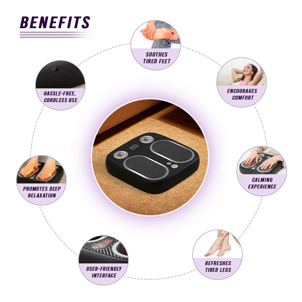 Heated Deep Tissue Foot Massager