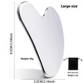Stainless Steel Heart Gua Sha