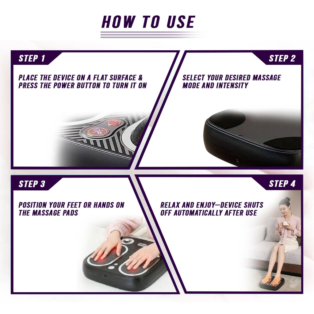Heated Deep Tissue Foot Massager