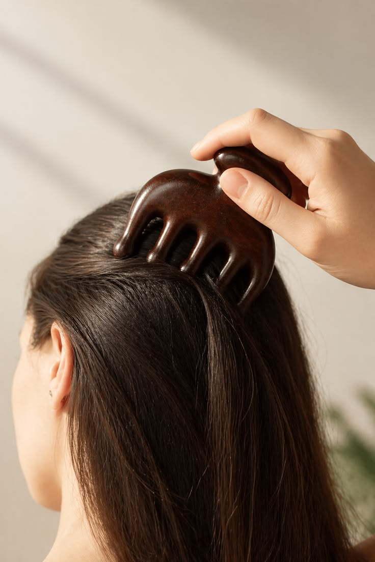 Scalp massage ritual